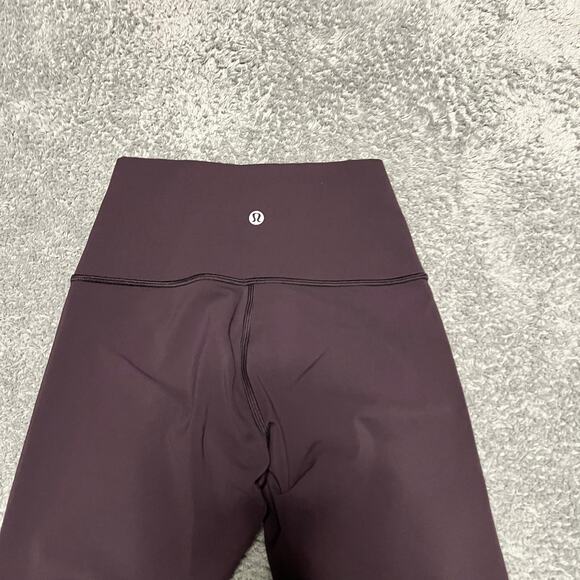 Lululemon Leggings Womens 4 Ombre Purple Wunder Under Hi-Rise Athletics Tight - Picture 3 of 7